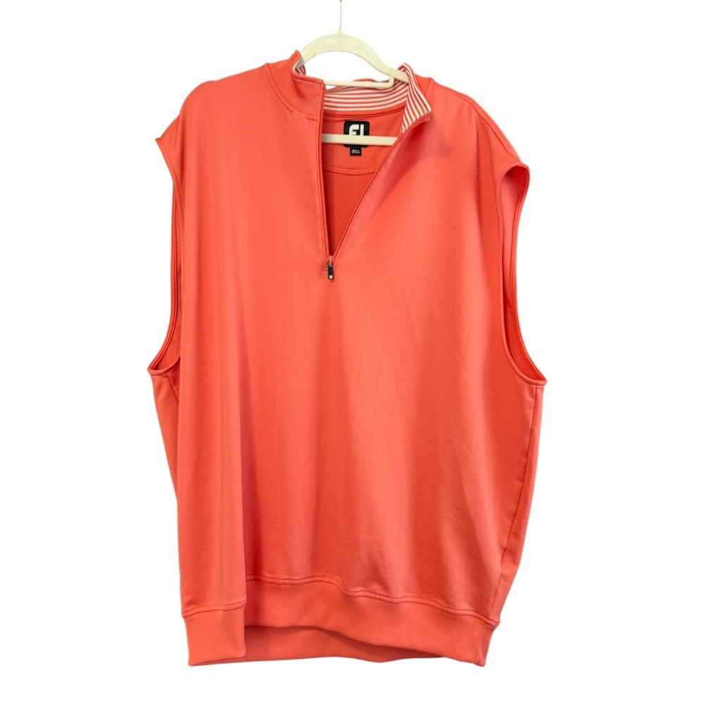 Footjoy men’s half zip jersey vest